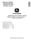 John Deere 3754G and 3754GLC Forestry Excavators (SN. from D371001) Operation and Test Manual (TM14017X19) 0