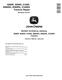 John Deere 5080R, 5080RN, 5090R, 5090RN, 5100R and 5100RN Tractors (European Edition) Repair Manual (TM401819) 0