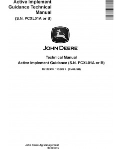 John Deere Active Implement Guidance Technical Manual (TM132919)