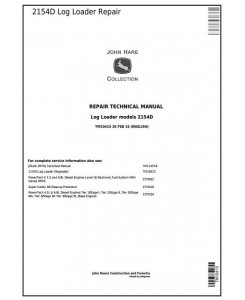 TM10415 - John Deere 2154D Log Loader Service Repair Technical Manual