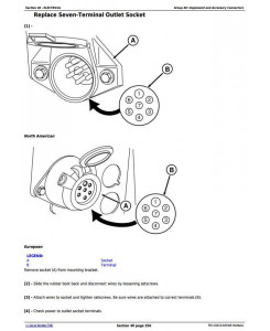 TM110319 - John Deere 8235R, 8260R, 8285R, 8310R, 8335R, 8360R Tractors Repair Manual