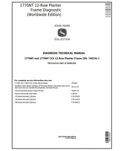 TM111419 - John Deere 1770NT (SN.740101-745000) 12-Row Planter Frame (Worldwide) Diagnostic & Tests manual