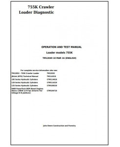 TM12049 - John Deere 755K Crawler Loader Diagnostic, Operation and Test Service Manual