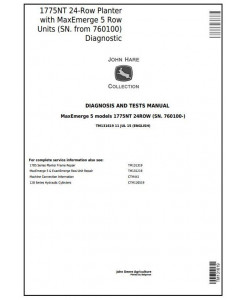 TM131619 - John Deere 1775NT 24-Row Planter w.MaxEmerge 5 Row Units (SN.760100-) Diagnostic Manual