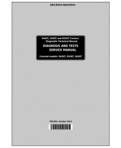 TM2269 - John Deere 9430T, 9530T, 9630T Tracks Tractors Diagnosis and Tests Service Manual