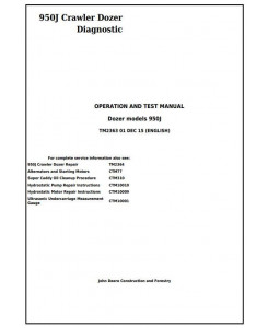 TM2363 - John Deere 950J Crawler Dozer Diagnostic, Operation and Test Service Manual