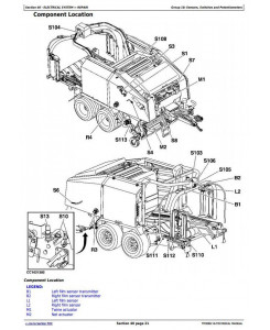 TM300219 - John Deere 744 Forage Wrapping Round Baler (Europe) All Inclusive Technical Service Manual