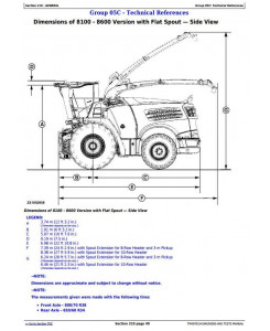 TM407019 - John Deere 8100, 8200, 8300, 8400, 8500, 8600, 8700, 8800 Forage Harvesters Diagnostic Manual