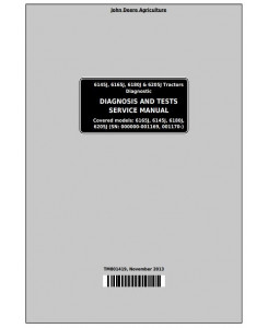 TM801419 - John Deere Tractor 6145J, 6165J, 6180J, 6205J Diagnostic and Tests Service Manual