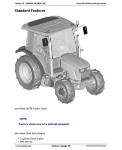 TM901319 - John Deere Tractors 5055E, 5065E & 5075E (Europe) Technical Repair Service Manual