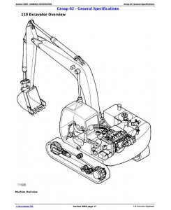 TM1657 - John Deere 110 Excavator Diagnostic Operation and Test Service Manual