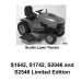 Scotts S1642, S1742, S2046, S2546 Limited Edition Lawn Tractors Technical Manual (tm1776)