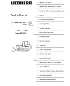 TM1945 - John Deere 655C, 755C; Liebherr 622, 632 Crawler Loaders Service Repair Technical Manual