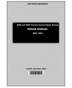 TM4516 - John Deere Tractors 6800 and 6900 Service Repair Technical Manual