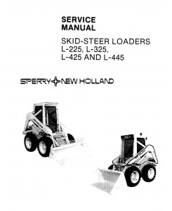 New Holland L225, L325, L425, L445 Skid Steer Loader Service Manual