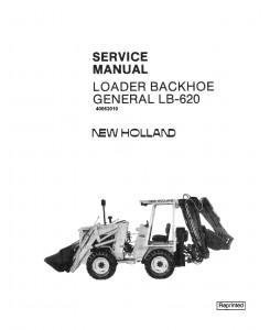 New Holland LB620 Backhoe Loader Service Manual