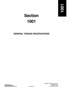New Holland W110, W130 Wheel Loader Service Manual