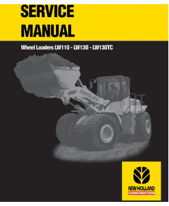 New Holland LW110, LW130, LW130tc Wheel Loader Service Manual