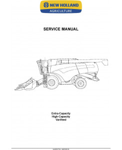 New Holland High-Capacity, Extra-Capacity, Varifeed Harvesting Equipment Header Service Manual