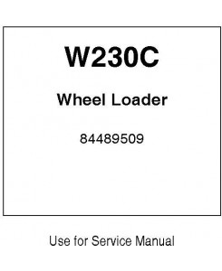 New Holland W230C Wheel Loaders (Emerging market) Service Manual