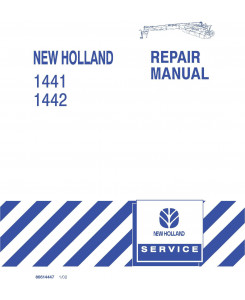 New Holland 1441, 1442 Disc Mower-conditioner Service Manual
