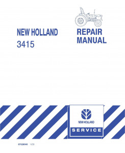 New Holland 3415 Compact Tractor Service Repair Manual