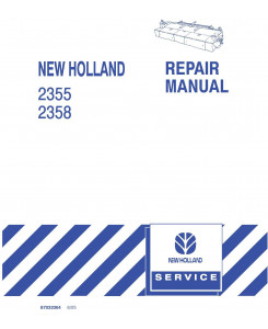 New Holland 2355 and 2358 Disc Auger Header Service Manual