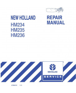 New Holland HM234, HM235, HM236 Disc Mower Service Manual