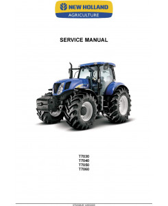New Holland T7030, T7040, T7050, T7060 Tractor Service Manual