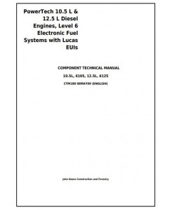 CTM188 - PowerTech 6105, 6125 Diesel Engines Electronic Fuel Systems w Lucas EUIs Service Manual