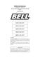 BELL B35E 6x6, B40E 6x6, B45E 6x6, B50E 6x6 and B60E 4x4 Articulated Dump Trucks Service Manual (BN053280) 0